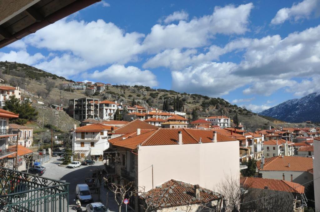 Iris Hotell Arachova Exteriör bild